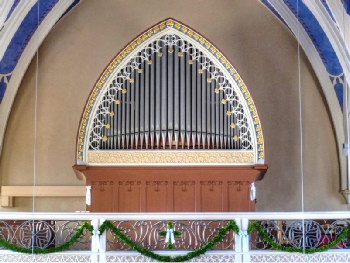 Treiser Stumm-Orgel in der Pfarrkirche St. Johannes der Täufer