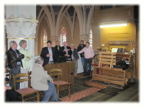 Mitgliederversammlung Förderverein Pfarrkirche Treis, Orgelsanierung